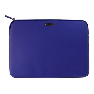 Kate Spade New York Saffiano Laptop Sleeve 13-in Laptops Blue sleeve finish Gray